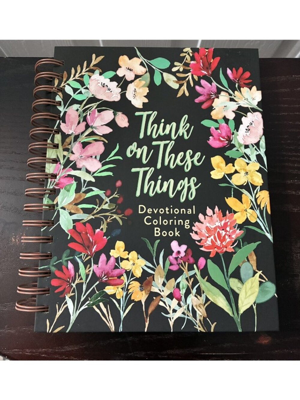 Think On These Things Devotional Coloring Book